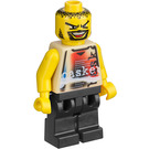 LEGO Basketball Player with Tan Torso and Black Legs with Beard Minifigure