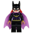 LEGO Batgirl med Svart Kostym och Kappa Minifigur