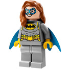 LEGO Batgirl med grå Kostym med fladdermus logotyp Minifigur