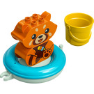 레고 Bath Time Fun: Floating Red Panda 10964