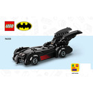 LEGO Batman & Robin Batmobile Set 76333 Instructions