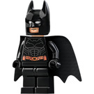 LEGO Batman mit Schwarz Anzug und Kupfer Gürtel mit Spongy Umhang Minifigur