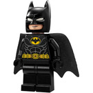 LEGO Batman with Black Suit and Gold Belt with Neutral / Angry Face Minifigure