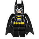 LEGO Batman with Black Suit and Yellow Belt with Frown / Snarl Minifigure