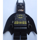 LEGO Batman with Black Suit and Yellow Belt with Grin / Scared Face Minifigure