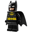 LEGO Batman med Svart Drakt og Gul Belte med Neutral / Angry Ansikt  Minifigur