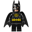 LEGO Batman med Svart Kostym och Gul Bälte med Spongy Kappa Minifigur