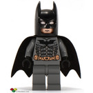 LEGO Batman met Dark Stone Grijs Pak en Koper Riem Minifiguur