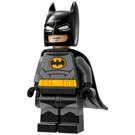 LEGO Batman jossa Dark Stone Harmaa Puku ja Keltainen Vyö jossa Rigid Viitta Minihahmo