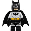 LEGO Batman jossa Harmaa Puku ja Gold Vyö jossa Musta Boots Minihahmo