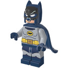 LEGO Batman with Gray Suit and Yellow Belt with Dark Blue Boots and Rubber Cape Minifigure