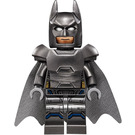 LEGO Batman med Pearl Dark Grå Dragt og Rustning med Kap Minifigur