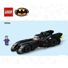 LEGO Batmobile: Batman vs. The Joker Chase 76224 Инструкции