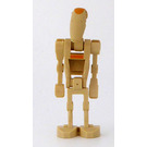 LEGO Battle Droid Commander med orange Insignia Line Minifigur