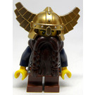 LEGO Battle Pack Zwerg mit Dark Braun Bart Minifigur