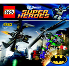 LEGO Batwing Battle Over Gotham City Set 6863 Instructions