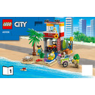 LEGO Beach Lifeguard Station Set 60328 Instructions