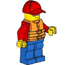 LEGO Strand Rescuer Minifiguur