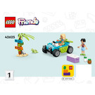 LEGO Beach Smoothie Stand Set 42625 Instructions