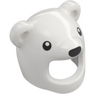 LEGO Bear Costume Head Cover with Black Eyes (104485 / 113055)