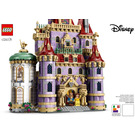 LEGO Beauty and the Beast Castle Set 43263 Instructions
