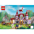 LEGO Belle et the Beast's Castle 43196 Instructions