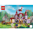 LEGO Belle and the Beast's Castle 43196 Anweisungen