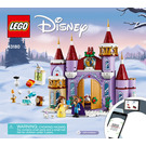 LEGO Belle's Castle Winter Celebration Set 43180 Instructions