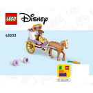 LEGO Belle's Storytime Horse Carriage Set 43233 Instructions