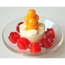 LEGO BELVILLE Adventskalender 7600-1 Subset Day 19 - Ice cream Bowl