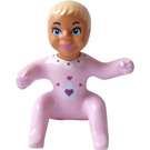 LEGO Belville Baby with Hearts and Crown Pattern Minifigure