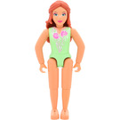 LEGO Belville Female with Medium Green Swimsuit Minifigure