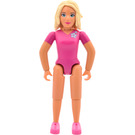 LEGO Belville female avec pink Corps suit Figurine