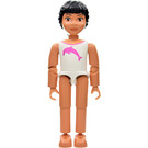 LEGO Belville Fille avec Dauphin Maillot de bain Minifigurine