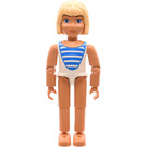 LEGO Belville Girl with Swimsuit Minifigure