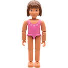 LEGO Belville Girl with Swimsuit Minifigure