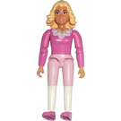 LEGO Belville Woman with Dark Pink Top with Long Sleeves - Queen Rose Minifigure
