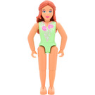 LEGO Belville Womanwith Medium Green Swimsuit Minifigure