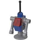 LEGO Benny's Spaceship Roboter mit Transparent rot Körper Part Minifigur