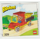 LEGO Bernard Bear and his Delivery Lorry 329-2 Instrucciones