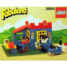 LEGO Bertie Bulldog (Police Chief) and Constable Bulldog Set 3664
