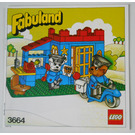 LEGO Bertie Bulldog (Politie Chief) en Constable Bulldog 3664 Instructions