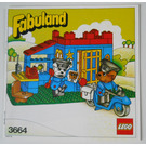 LEGO Bertie Bulldog (Police Chief) and Constable Bulldog 3664 Instruktioner