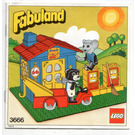 LEGO Billy Bear and Mortimer Mouse's Service Station 3666 Instrucciones