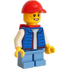 LEGO Billy - Blue Vest and Red Backpack Minifigure