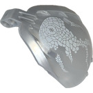 LEGO Bionicle Bohrok Windscreen 4 x 5 x 7 with White Scales (41671 / 45863)