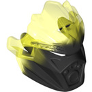 LEGO Bionicle Maske mit Transparent Neon Green Der Rücken (24154)