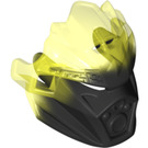 LEGO Bionicle Maske med Gjennomsiktig Neon Grønn Bakside (24154)