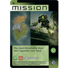 LEGO Bionicle Quest for the Masks Card 018 - Mission
