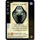 LEGO Bionicle Quest for the Masks Card 063 - Kanohi Pakari